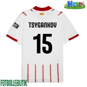 Girona Viktor Tsyhankov #15 Hemmatröja 2025-26 Kortärmad